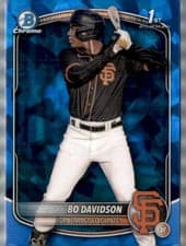 2025 Bowman Chrome Sapphire Edition Prospects Bo Davidson #BCP-206