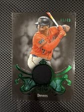 2026 Topps Tier One Shadow Relics Rafael Devers #SR-RD card