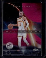 2025-26 Topps Chrome Activators Trae Young #AC-5 card