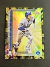 2025 Topps Chrome Update Radiating Rookies Hyeseong Kim #RR-26