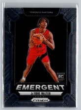 2024-25 Panini Prizm Emergent Ja'Kobe Walter #27 card