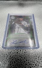 2025 Topps Tribute Autographs Hurston Waldrep #TA-HW card