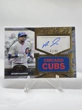 2025 Topps Tier One Top Shelf Signatures Aramis Ramirez #TSS-AR card