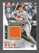 Coby Mayo 2025 Topps Major League Material Series One card
