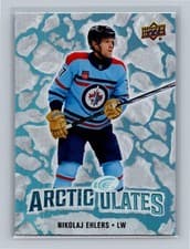 2024-25 Upper Deck Ice Arcticulates Nikolaj Ehlers #AT-34 card