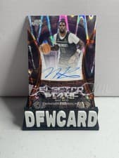2025-26 Topps Cosmic Chrome Electro Static Signatures Naz Reid #ESS-NR card