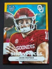 2025 Bowman University Best Bowman Showpieces John Mateer #BS-9 card