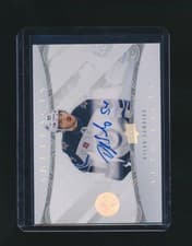2024-25 Upper Deck Artifacts Autograph Facts Dylan Samberg #AF-DS card