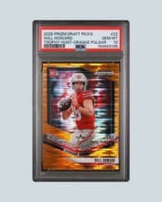 2025 Panini Prizm Draft Picks Trophy Hunting Will Howard #22 card