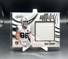 2025 Panini Absolute Absolute Jumbos Maxx Crosby #AJ-MCY card