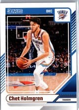 Chet Holmgren 2024 Panini Donruss card
