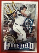 2026 Topps Chrome Black Home Field Cal Raleigh #CBHA-17 card