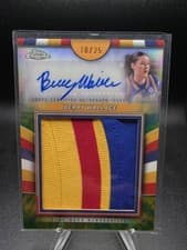 Berry Wallace 2024 Topps Chrome McDonald's All-American Golden Patch Autographs card