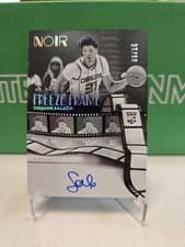 2024-25 Panini Noir Freeze Frame Signatures Set Tidjane Salaun #27 card