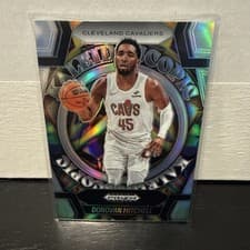 Donovan Mitchell 2024-25 Panini Prizm Black Kaleidoscopic card