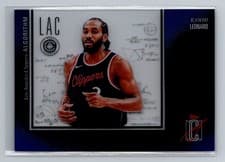 2025-26 Topps Signature Class Algorithm Kawhi Leonard #AL-15 card