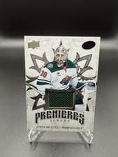 2024-25 Upper Deck Ice Ice Premieres Jersey Jesper Wallstedt #IPJ-47 card