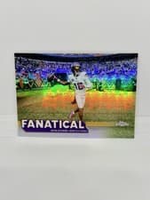 2025 Topps Chrome Fanatical Justin Jefferson #FF-19 card