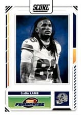 2025 Score The Franchise CeeDee Lamb #9 card