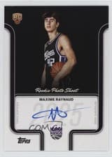 2025-26 Topps Rookie Photo Shoot Autographs Maxime Raynaud #RP-MR