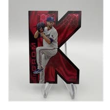 2025 Topps K Zone Jacob deGrom #KZ-22 card