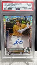 2025 Bowman Chrome Prospect Autographs Shotaro Morii #CPA-SM card