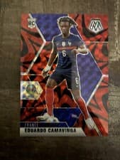 Eduardo Camavinga 2021 Panini Mosaic UEFA Euro 2020 card