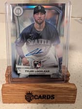 2025 Topps Tribute League Inauguration Autographs Tyler Locklear #LIA-TL card