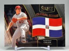 2025 Panini Select Global Icons Bartolo Colon #7 card
