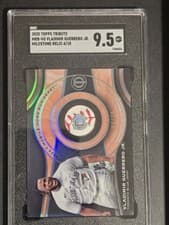 2025 Topps Tribute Milestone Relics Vladimir Guerrero Jr. #MRB-VG card