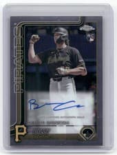 2025 Topps Chrome Update Rookie Debut Autographs Billy Cook #CRDA-BC card