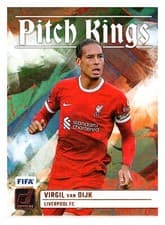 Virgil van Dijk 2023 Panini Donruss Pitch Kings card