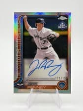2025 Topps Pro Debut Chrome Autographs Jack Penney #PDC-191 card