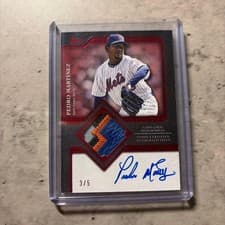 2025 Topps Autograph Patch Pedro Martinez #TFAP-PMA card
