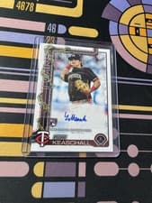 2025 Topps Holiday Autographs Luke Keaschall #PA-LK card