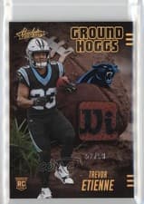 2025 Panini Absolute Ground Hoggs Materials Trevor Etienne #GHM-TEE card