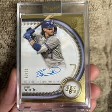 Bobby Witt Jr. 2025 Topps Five Star Five Star Autographs card
