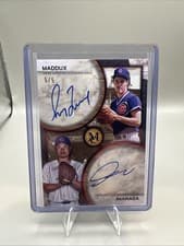 2025 Topps Museum Collection Dual On Card Autographs Shota Imanaga #DA-MI card