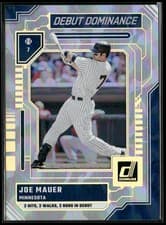 2025 Donruss Debut Dominance Joe Mauer #5 card