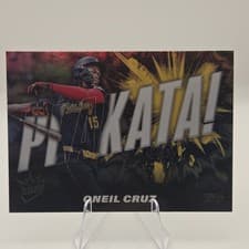 2025 Topps Plakata Oneil Cruz #PLAK-5 card