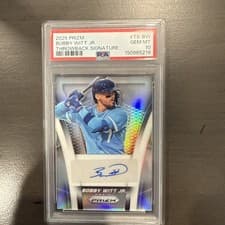 2025 Panini Prizm Throwback Signature Bobby Witt Jr. #TS-BW