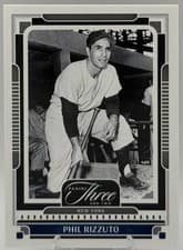 2025 Panini Three and Two Base Set Phil Rizzuto #131 card