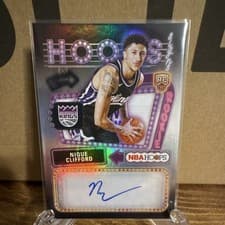 2025-26 NBA Hoops Hoops Rookie First Signs Nique Clifford #HFS-NC card