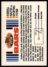 BARS 1992 Stadium Club card