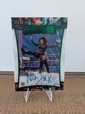 2025 Topps Exalted WWE Wrestling Elevated Ink Nia Jax #ELI-NJX card