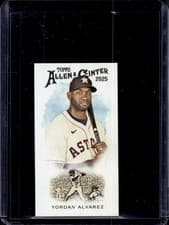 2025 Topps Allen & Ginter 1889 N22 (Minis) Yordan Alvarez #N222-10 card