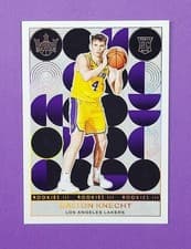 Dalton Knecht 2024 Panini Court Kings card