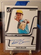 2025 Donruss Next Day Autographs Theo Gillen #ND-TG card