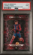 Lamine Yamal 2023 Panini Obsidian card