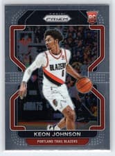 Keon Johnson 2021-22 Panini Chronicles Base Set card